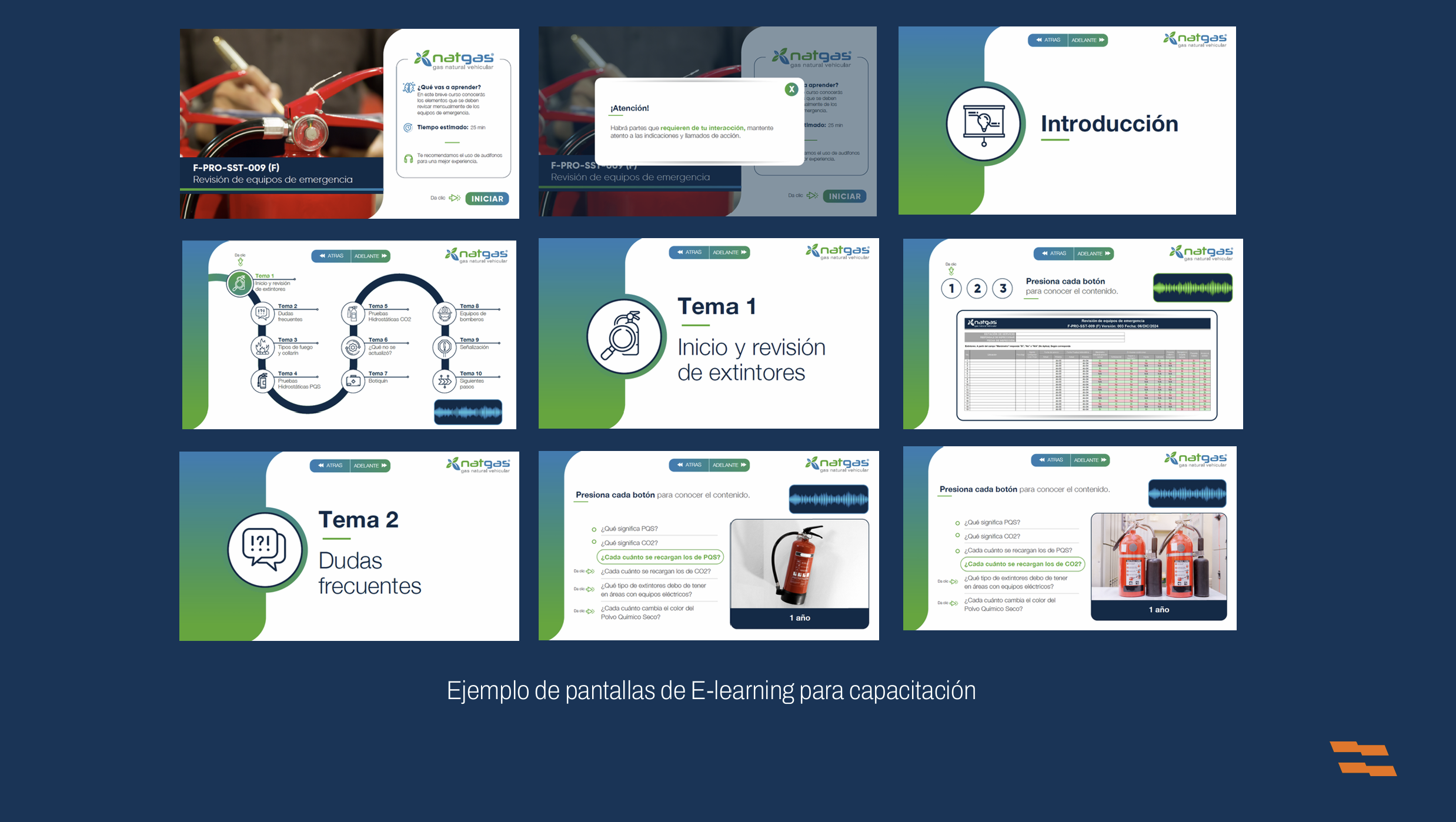 Ejemplo e-learning