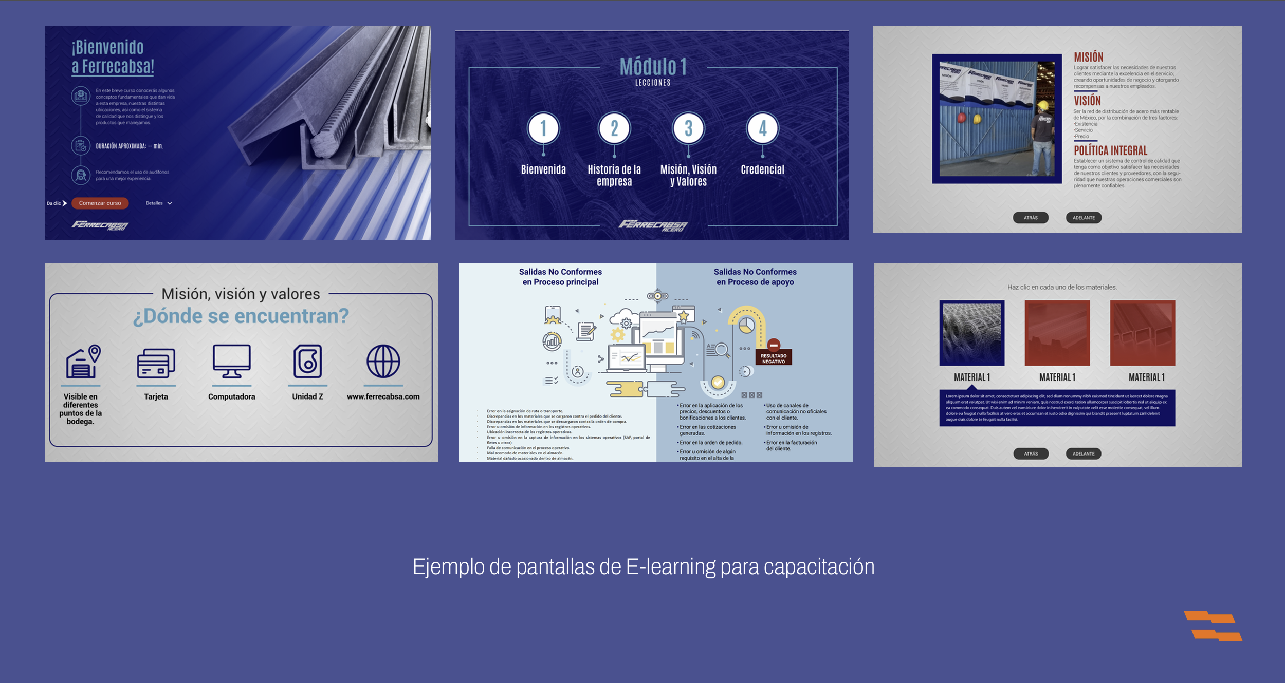 E learning Ferrecabsa